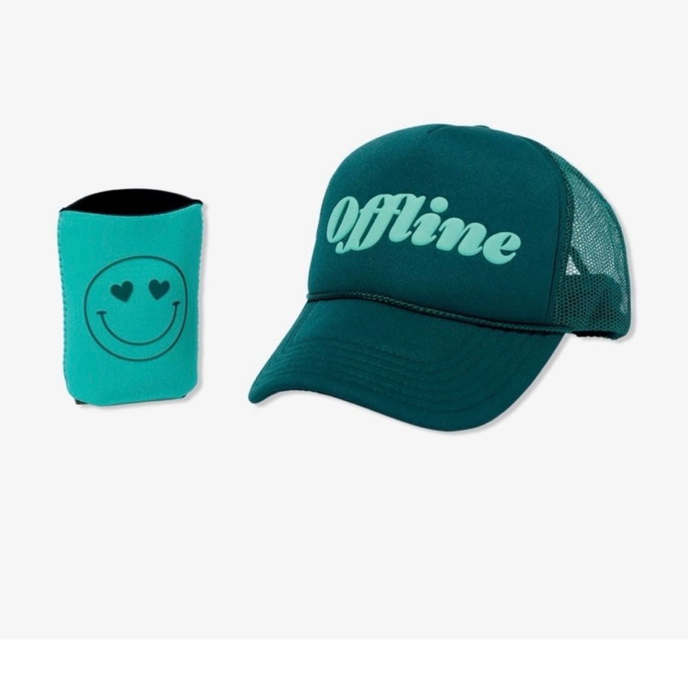 Ulta Beauty Collection Trucker Hat & Can Cooler